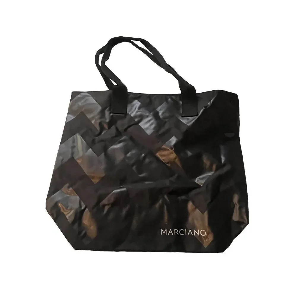 Guess By Marciano‎ Black Chevron Tote Purse Carryall